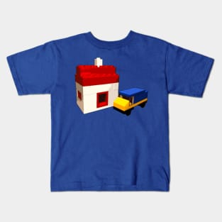 Brick Creations - Town Plan Kids T-Shirt